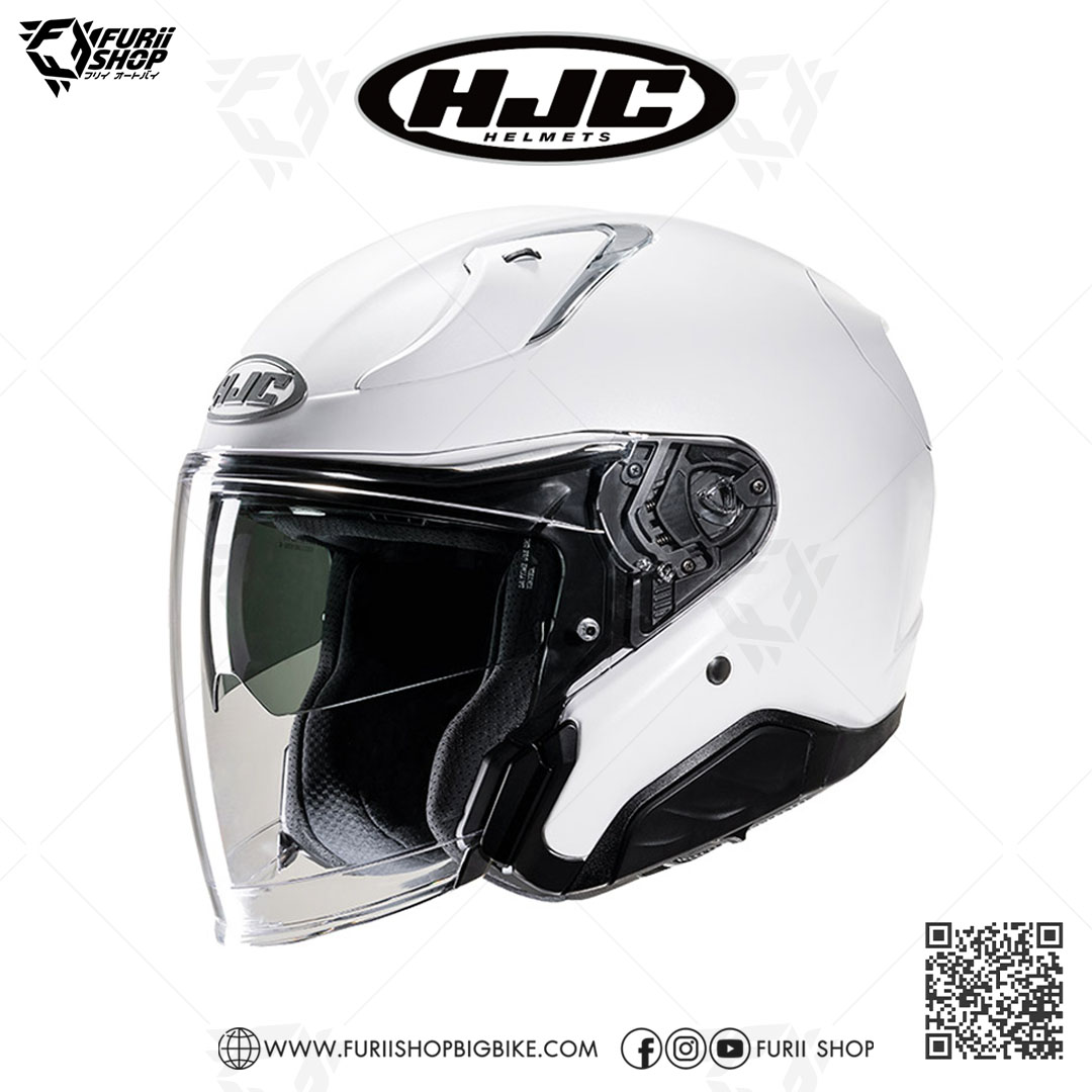 หมวกกันน็อคเปิดหน้า (Open Face) HJC RPHA31 : PEARL WHITE