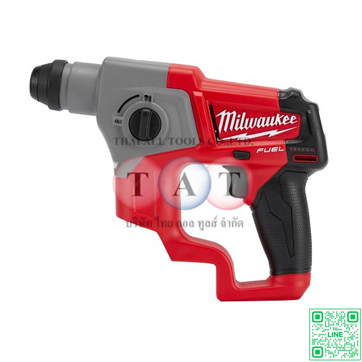 Milwaukee M12 FUEL SDS-Plus Rotary Hammer | สว่านโรตารี่ 2 โหมด ไร้สาย ทรงพลัง