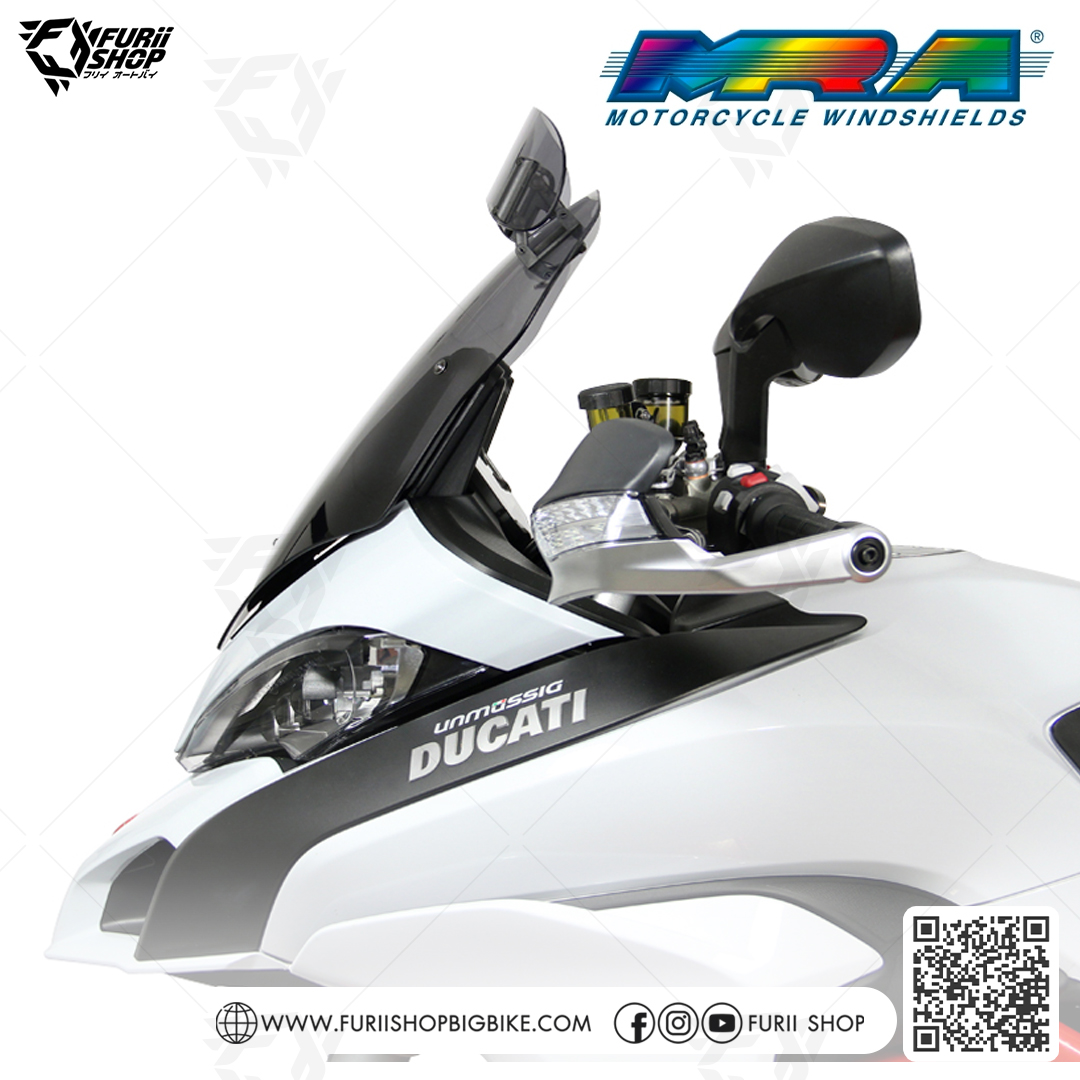 ชิลด์ MRA Windshield Touring 2 Steps : for Ducati Multistrada Enduro 1200 2016-2017