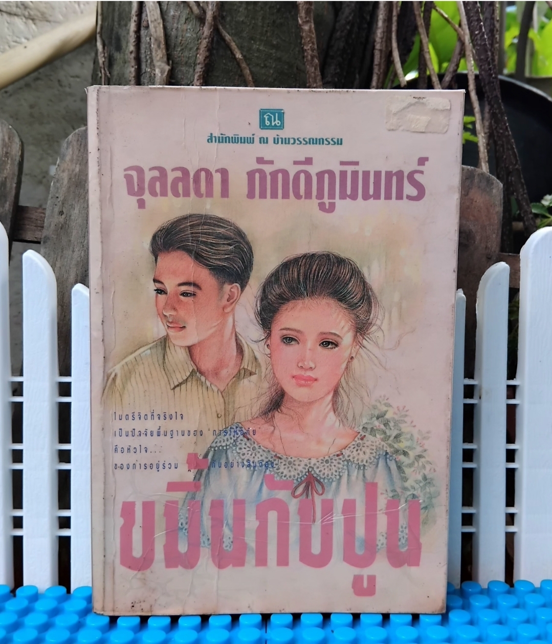 ขมิ้นกับปูน โดย จุลลดา ภักดีภูมินทร์ เล่มเดียวจบ สภาพสะสม ตำหนิเล็กน้อยที่เกิดจากหนังสือ