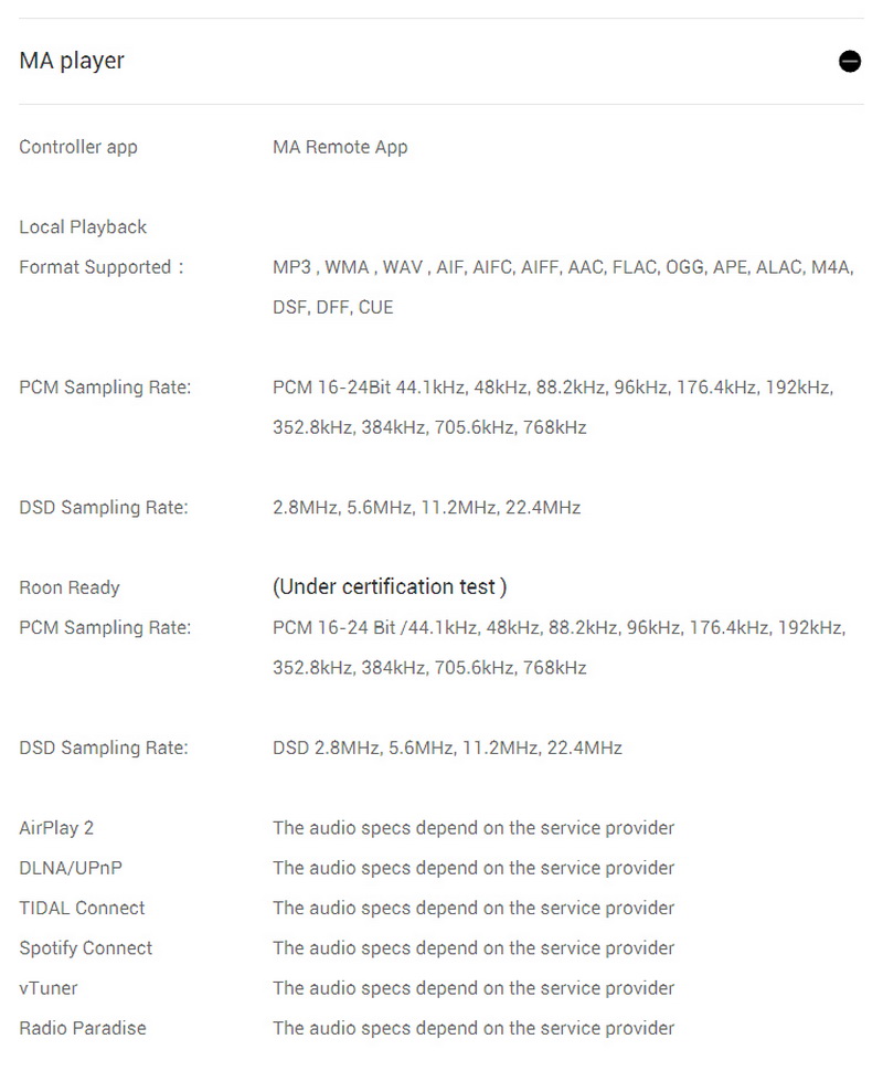 Matrix Audio Element S เครื่องเล่นเพลงเครือข่ายตั้งโต๊ะ พร้อมเอาต์พุต USB DAC ประกันศูนย์ไทย
