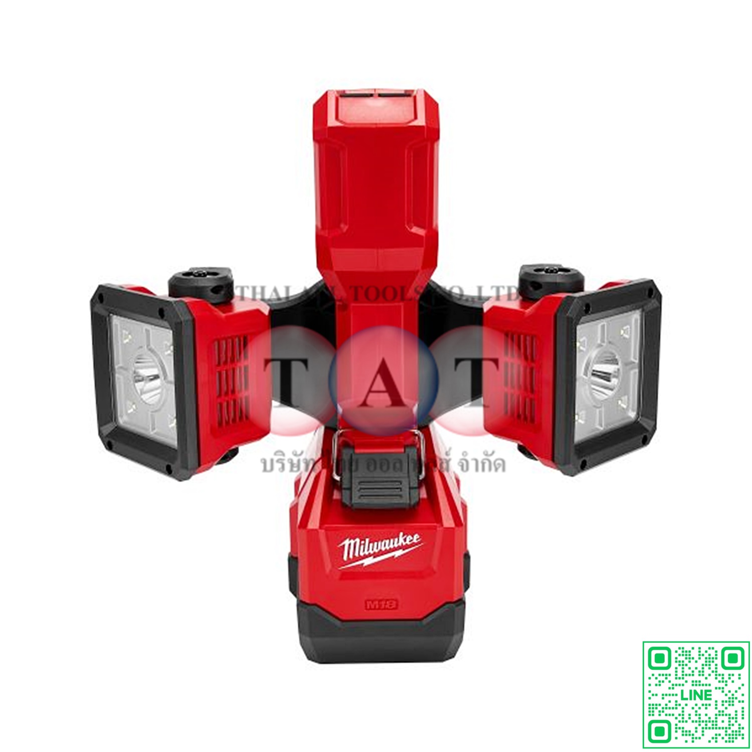 Milwaukee M18 UBL-0 ไฟแอลอีดี บัคเก็ตไลท์ 18V | ความสว่าง 2,500 ลูเมน