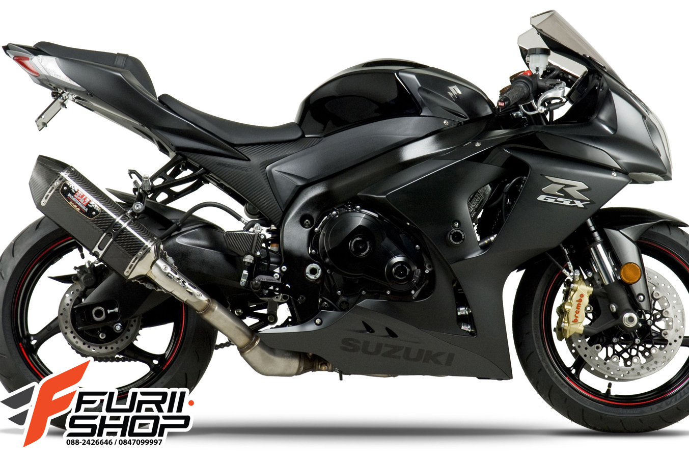 ท่อไอเสียมอเตอร์ไซค์ YOSHIMURA R77 SLIP-ON FOR SUZUKI GSX-R1000 (2012-2015)