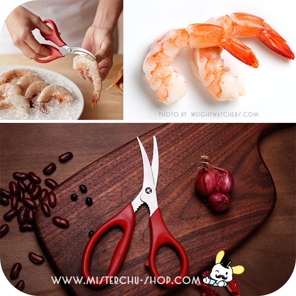 Shrimp Scissors กรรไกรแกะกุ้ง