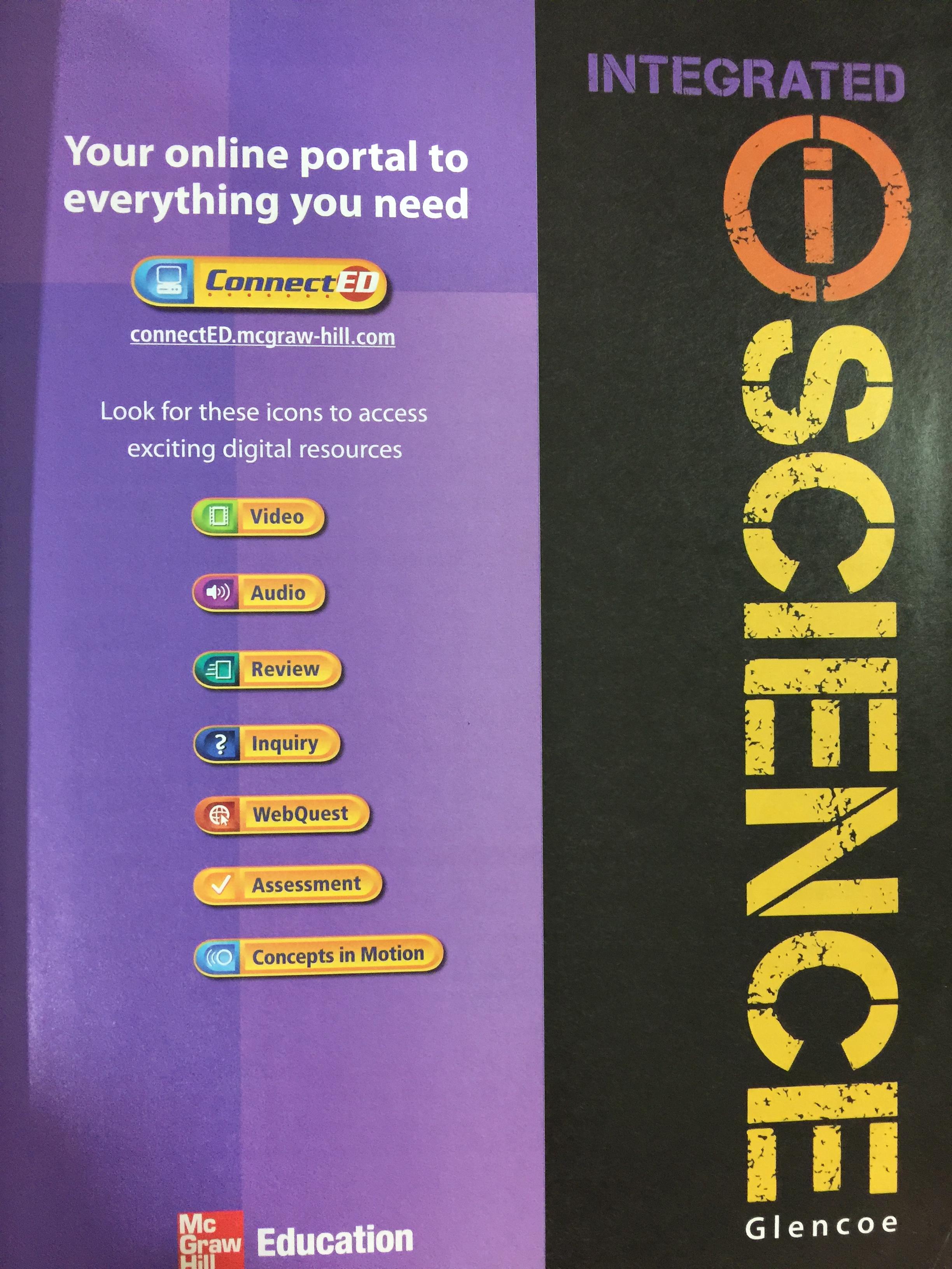 INTEGRATED SCIENCE GLENCOE. Mc Graeme Hill 4,500 กรัม