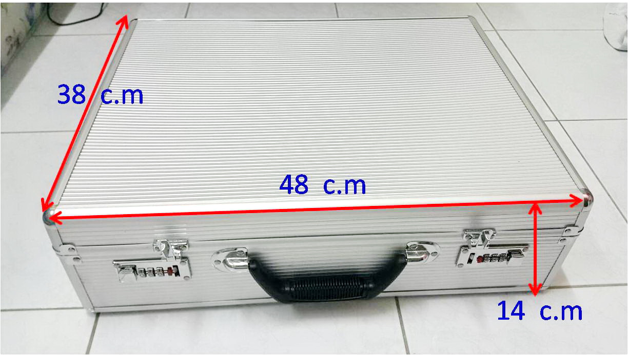 กล่องอลูมิเนียม 38x48x14
