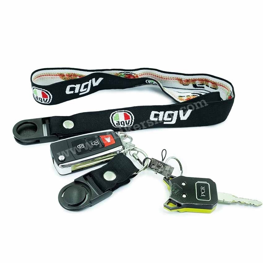 สายคล้องบัตร สายคล้องคอ สายคล้องกุญแจ สายคล้องโทรศัพท์ AGV(มีตัวปลดล็คปลายสาย)