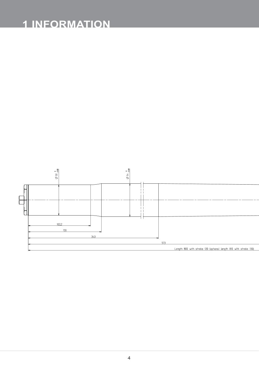 โช้คหน้า OHLINS FF521 FOR Universal Black All