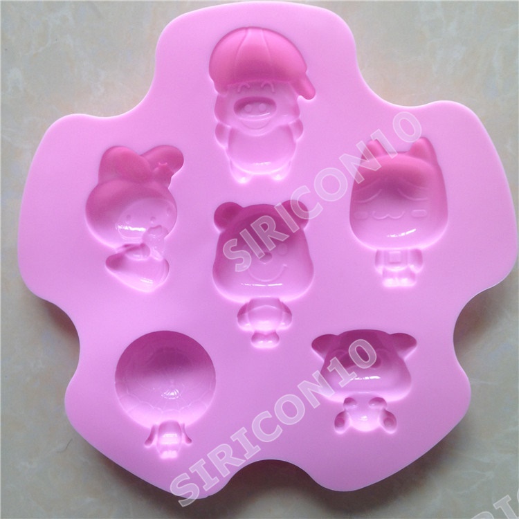 แม่พิพม์วุ้น พิพม์ซิลิโคนการ์ตูนย์