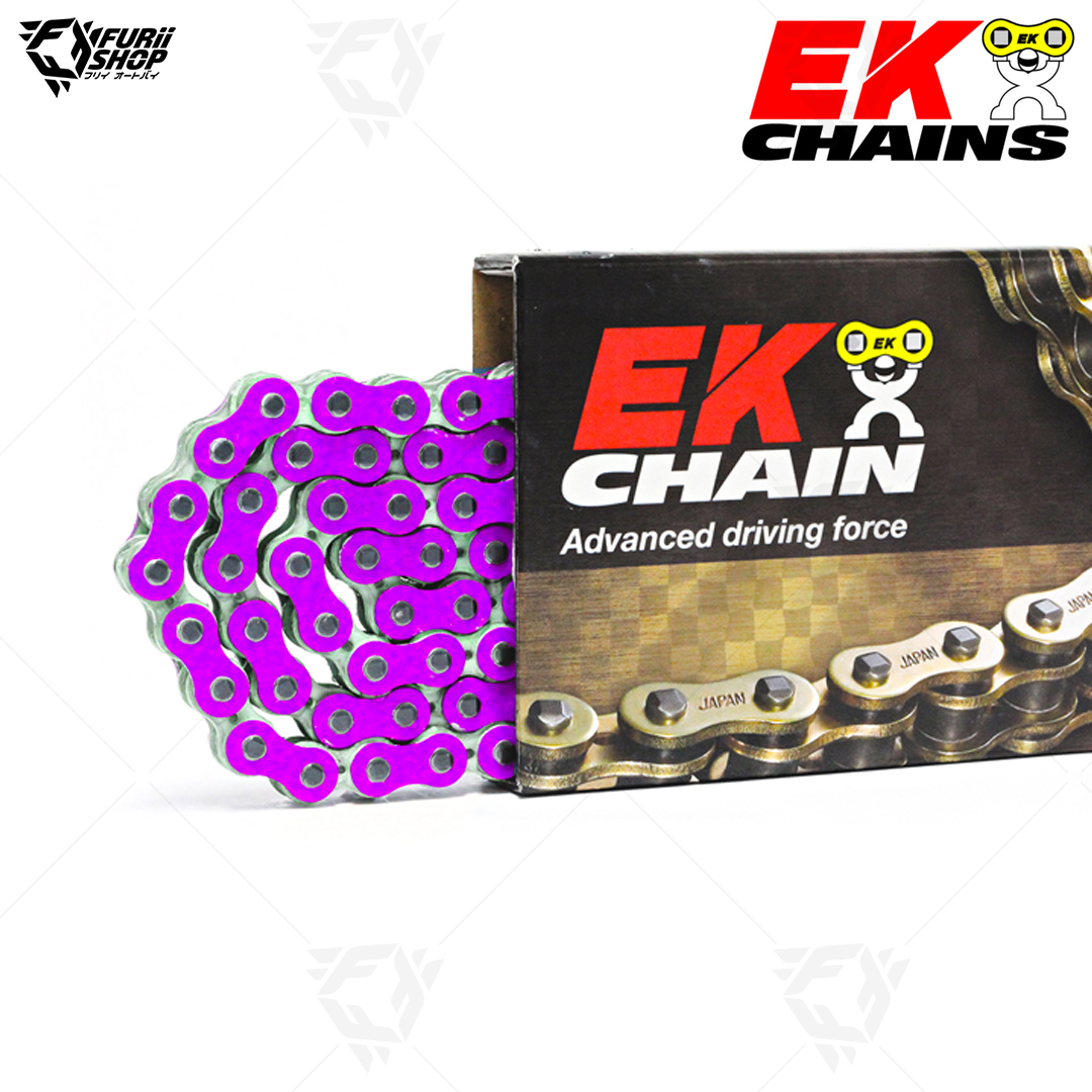 โซ่ EX MOTORCYCLE CHAINS O-RING SR06 SERIES(ม่วง) ขนาด 520 : รองรับ 650 cc