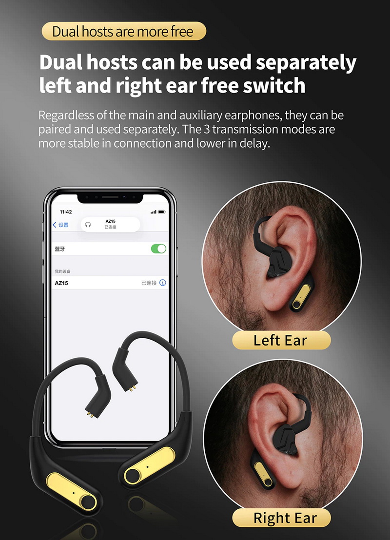 KZ AZ15 Module Bluetooth 5.2 อัพเกรดหูฟังให้ไร้สาย