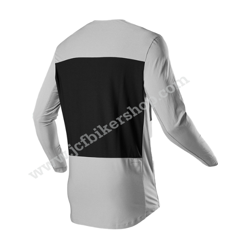เสื้อวิบาก เสื้อจักรยาน เสื้อกีฬา ชุดวิบาก 2021 เทา-ดำ