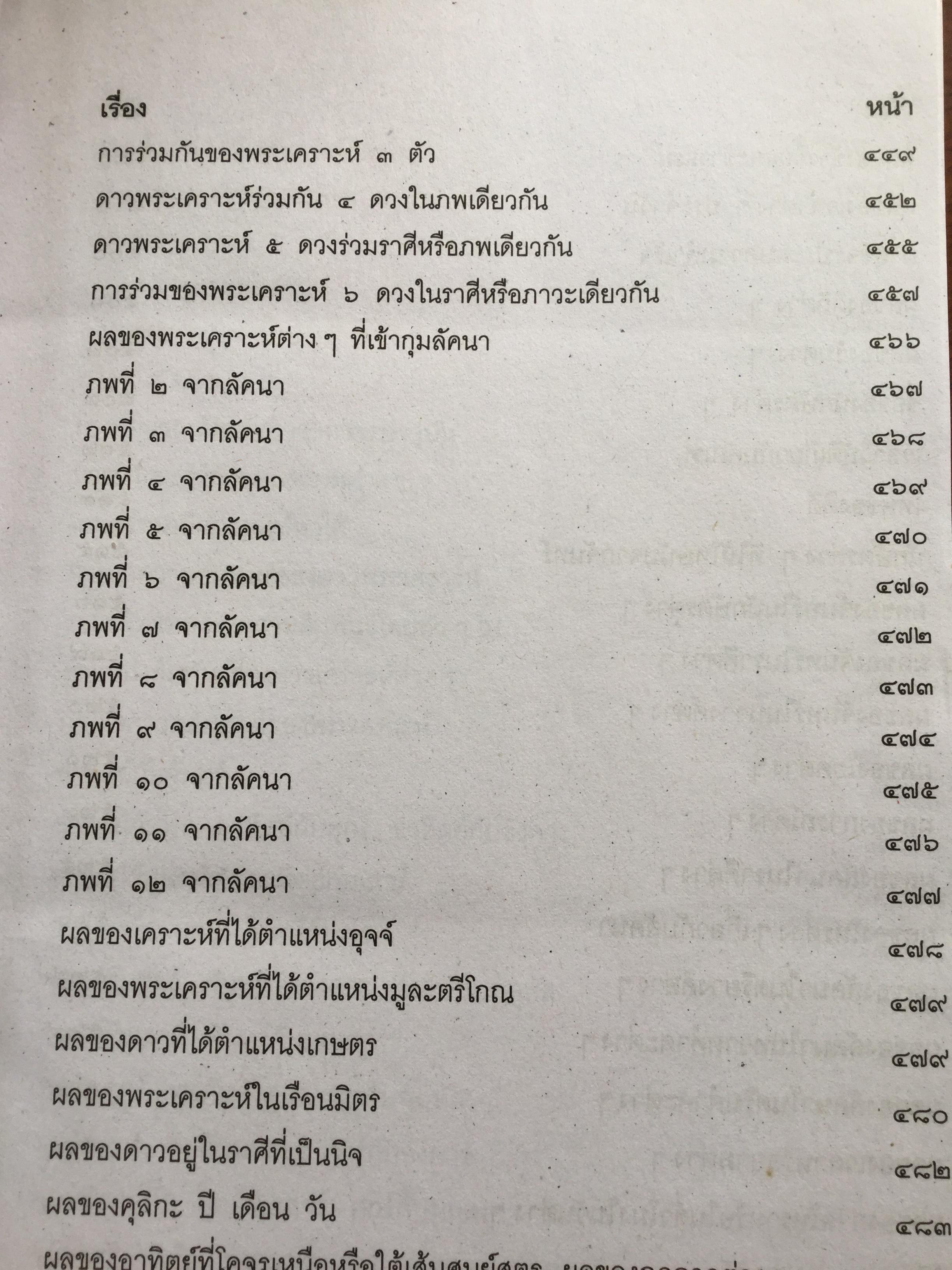 โหราศาสตร์ ฉบับพิศดาร. เรียบเรียงโดย สำนักพิมพ์ลูก ส.ธรรมภักดี 5,090 กรัม