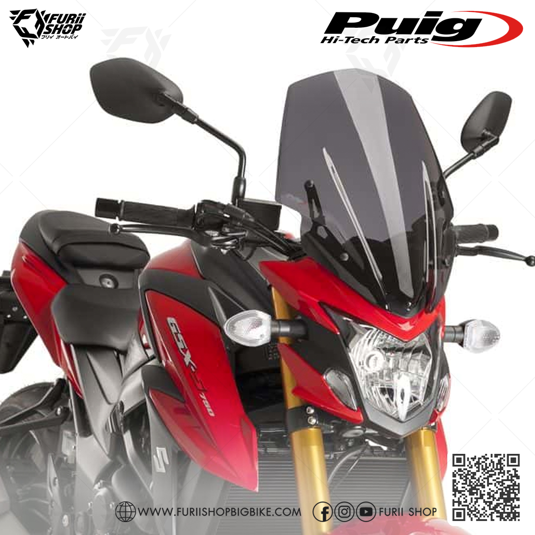 ชิลด์หน้า Puig Windshield Touring : for Suzuki GSXS750 2017-2020
