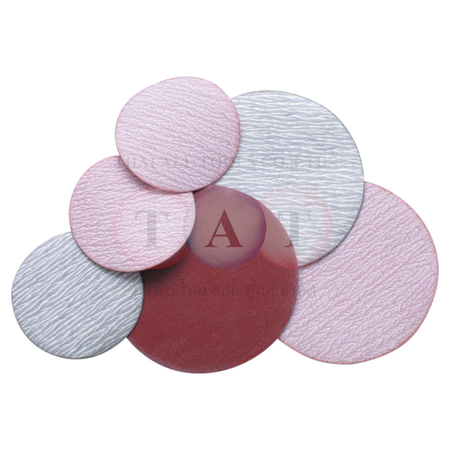 Kobe.75mm/3" DIA HOOK-N-LOOP BACKED DISCS P400 (PK-25)