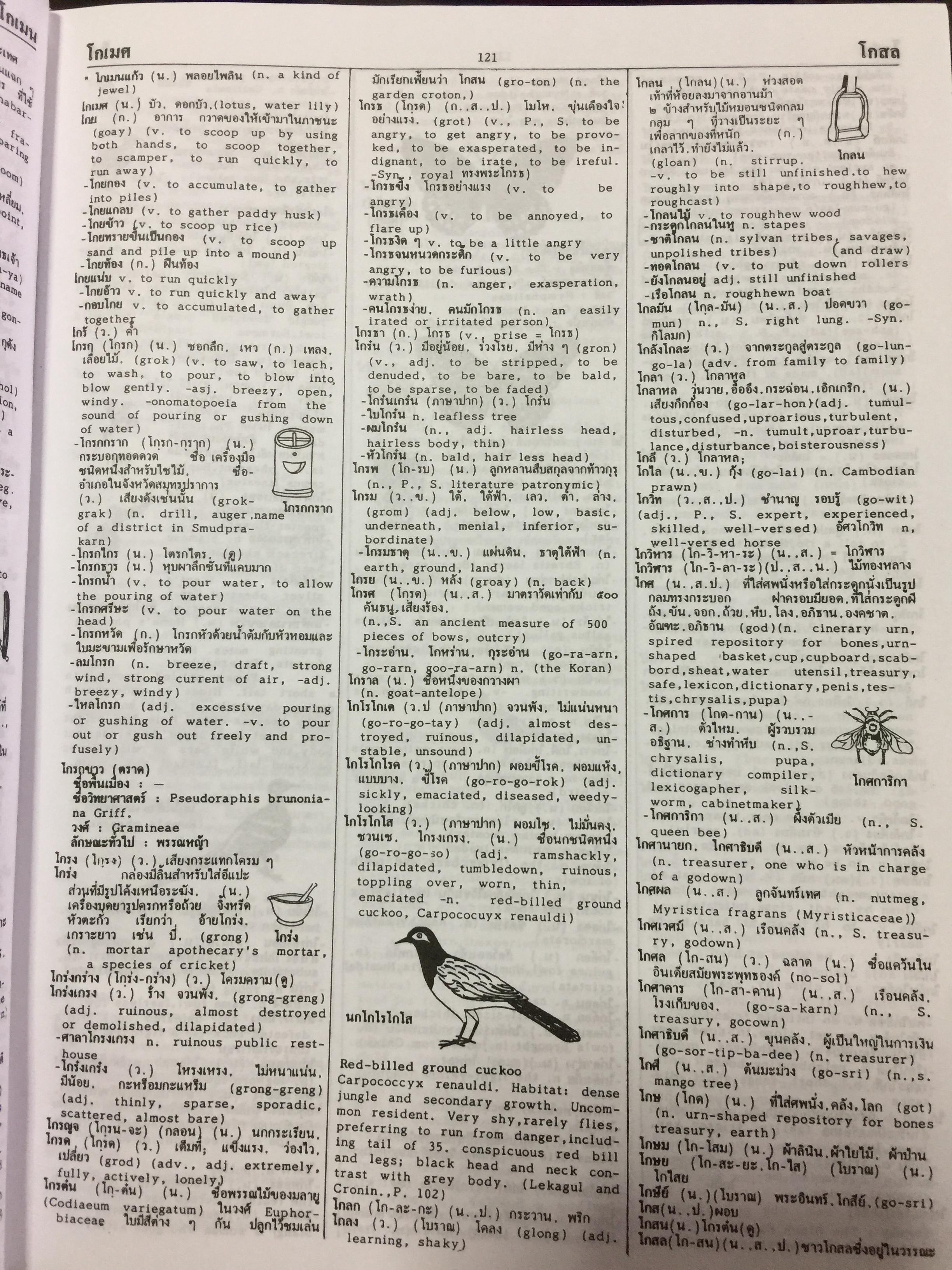 พจนานุกรม ไทย-อังกฤษ (ฉบับห้องสมุด) Thai-English Dictionary ( Library Edition ) จุคำศัพท์มากที่สุด จุความหมายสำคัญมากที่สุด จุภาพอธิบายมากที่สุด. โดยศ.ดร.วิทย์ เที่ยงบูรณธรรม 0 กก.