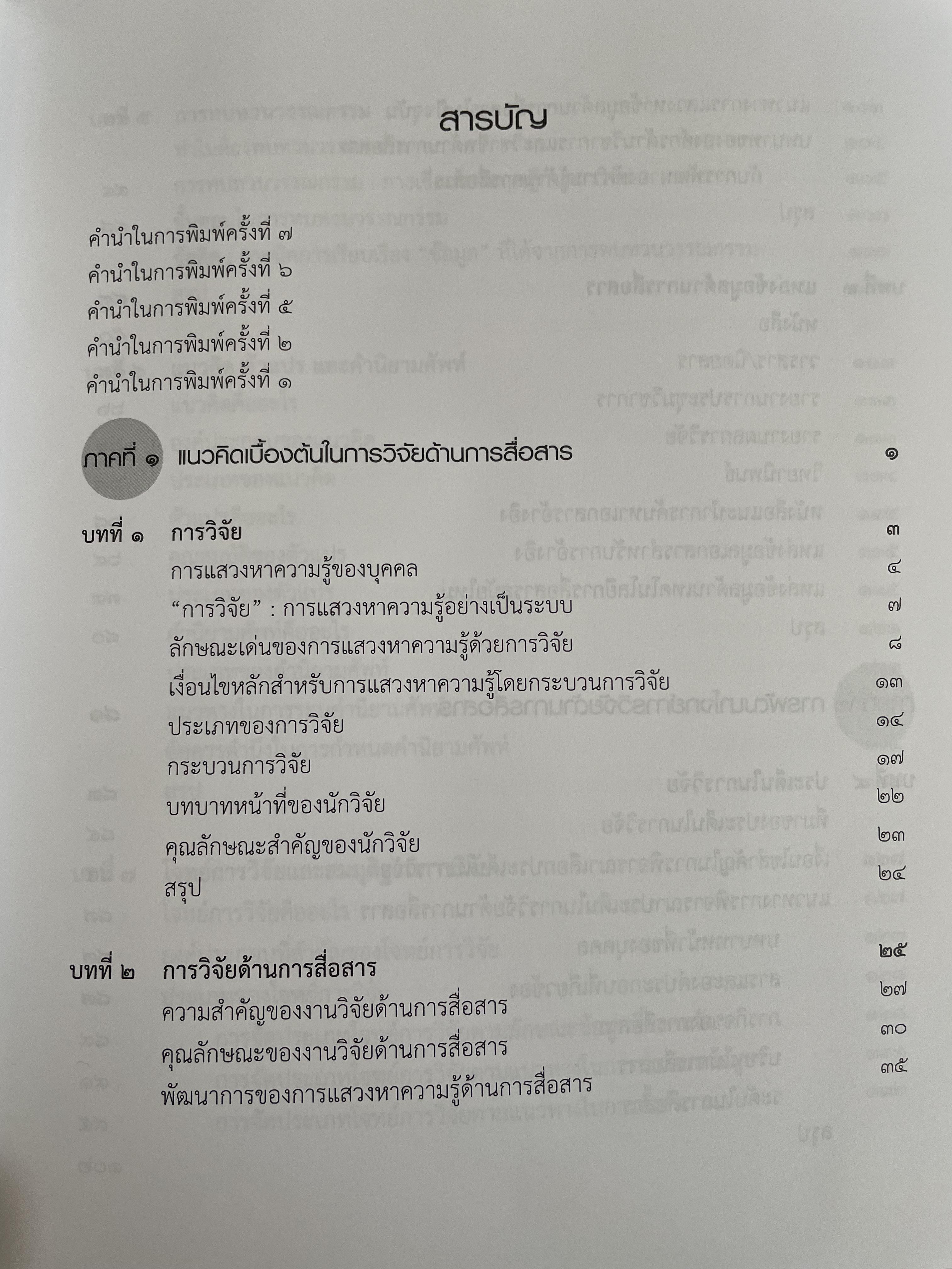 ระเบียบวิธีวิจัย การสื่อสาร ผู้เขียน ปาริชาต สถาปตานนท์ สำนักพิมพ์แห่งจุฬาลงกรณ์มหาวิทยาลัย 1,800 กรัม