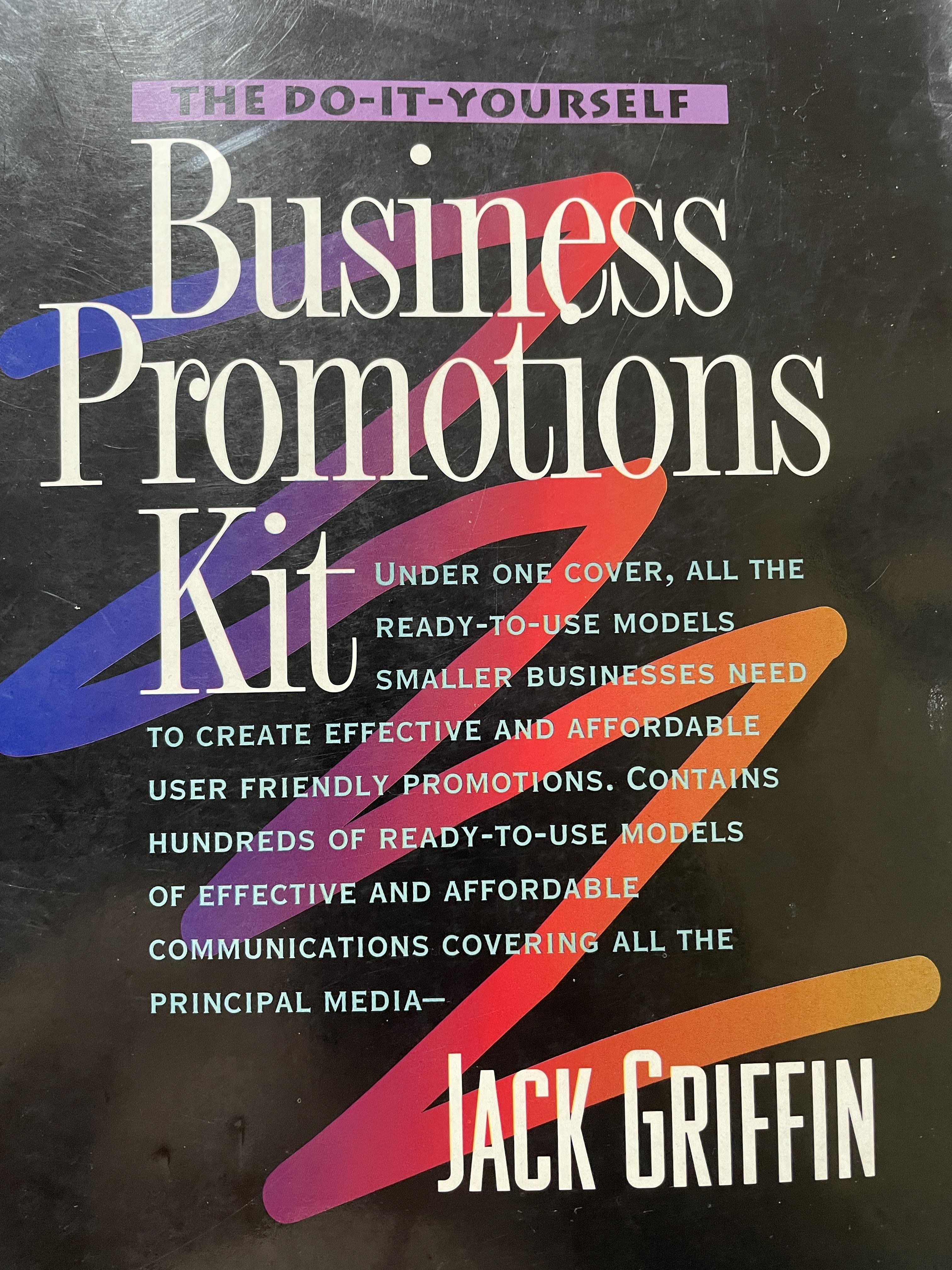 Business Promotions Kit. ผู้เขียน Jack Griffin 3 กก.