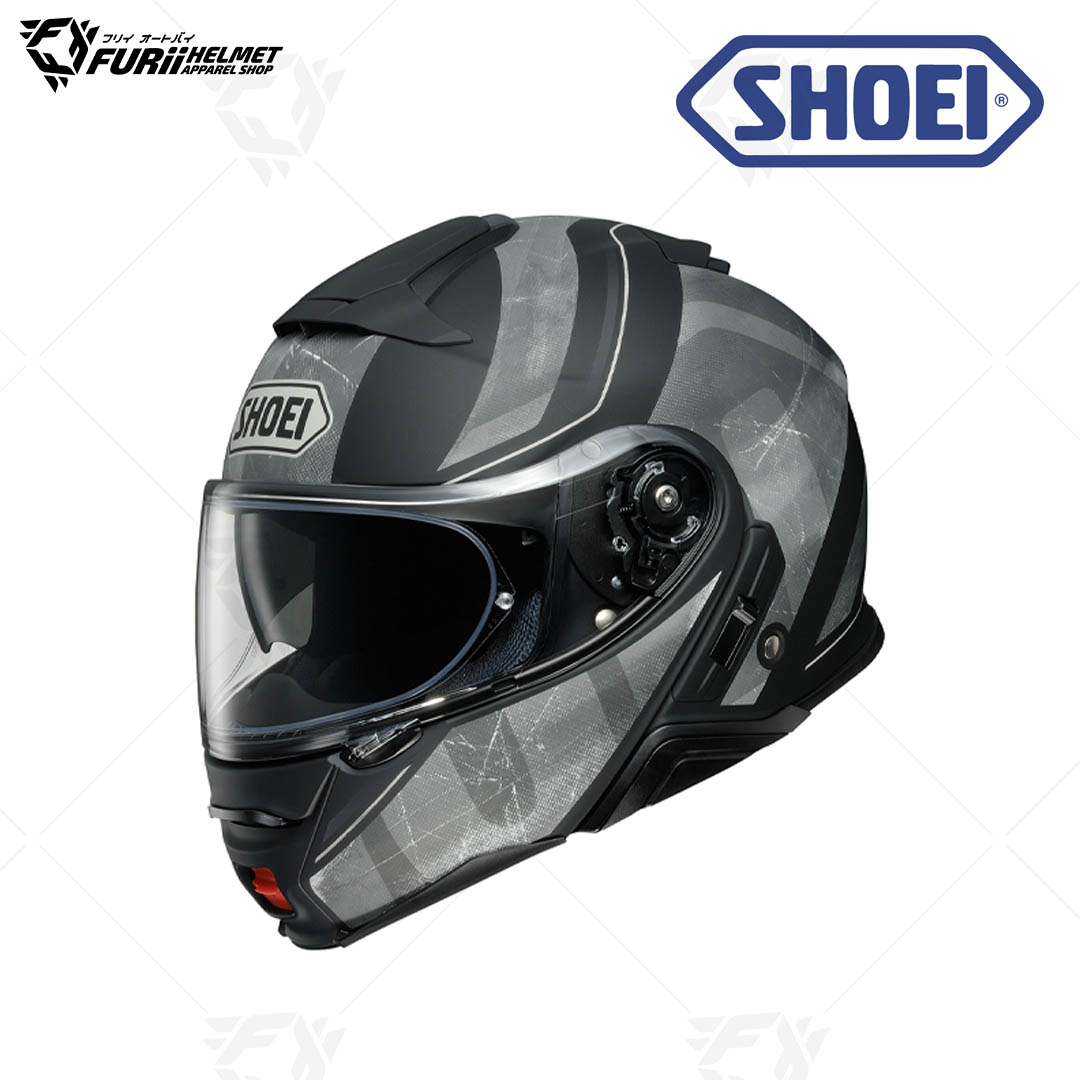 หมวกกันน็อค Shoei : NEOTEC II JAUNT TC-5 BLACK/GREY