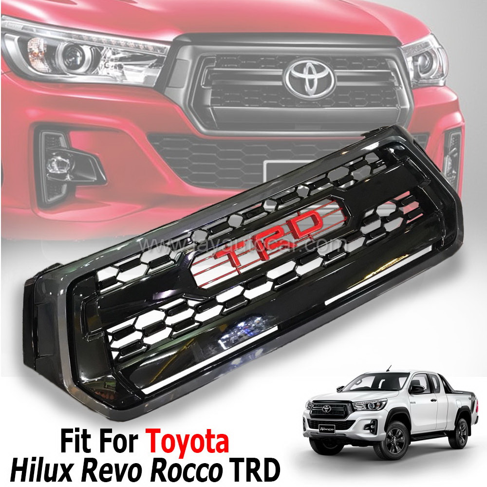 กระจังหน้าแต่ง Toyota Hilux Revo Rocco TRD Style Tacoma สำหรับ โตโยต้า ไฮลักซ์ รีโว่ ร็อคโค่