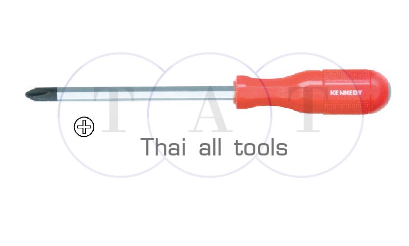 ไขควงตอก CROSSPOINT POUND THRU HI-GRIP SCREWDRIVER KENNEDY