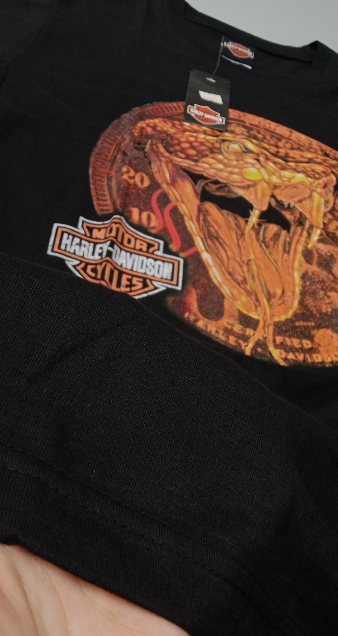 เสื้อยืดคอกลมแขนสั้น H-D 415 S,M,L,XL
