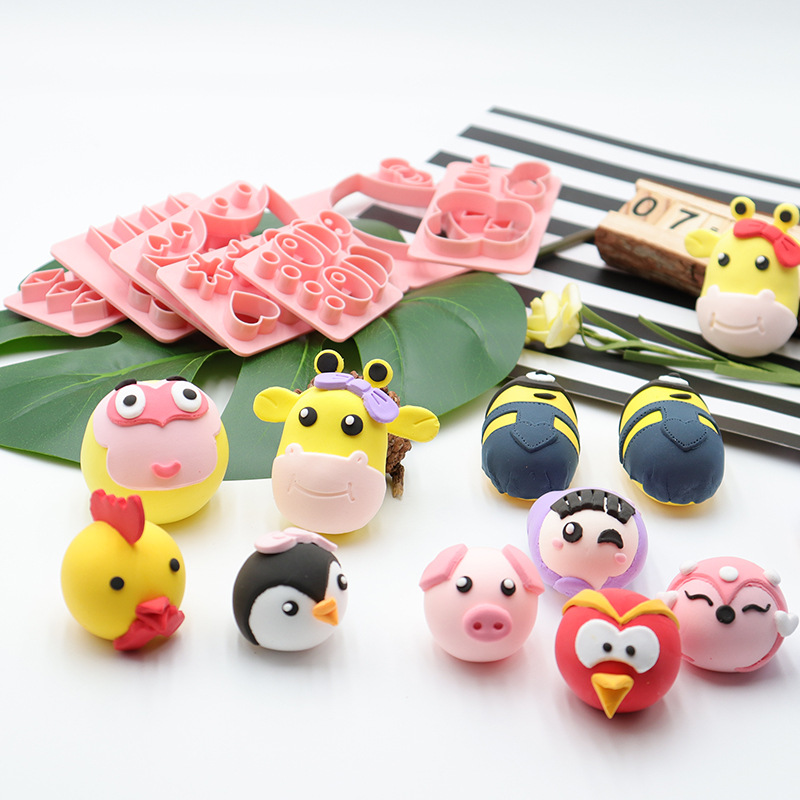 แม่พิมพ์ฟองดองกดแบบตุ๊กตา* เลือกแบบ*