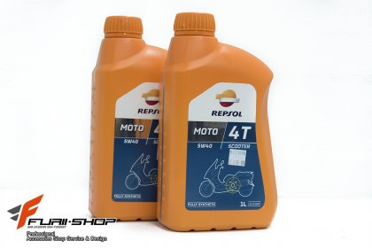 น้ำมันเครื่อง Repsol สำหรับรถออโตเมติก น้ำมันเครื่อง มอเตอร์ไซค์ บิ๊กไบค์