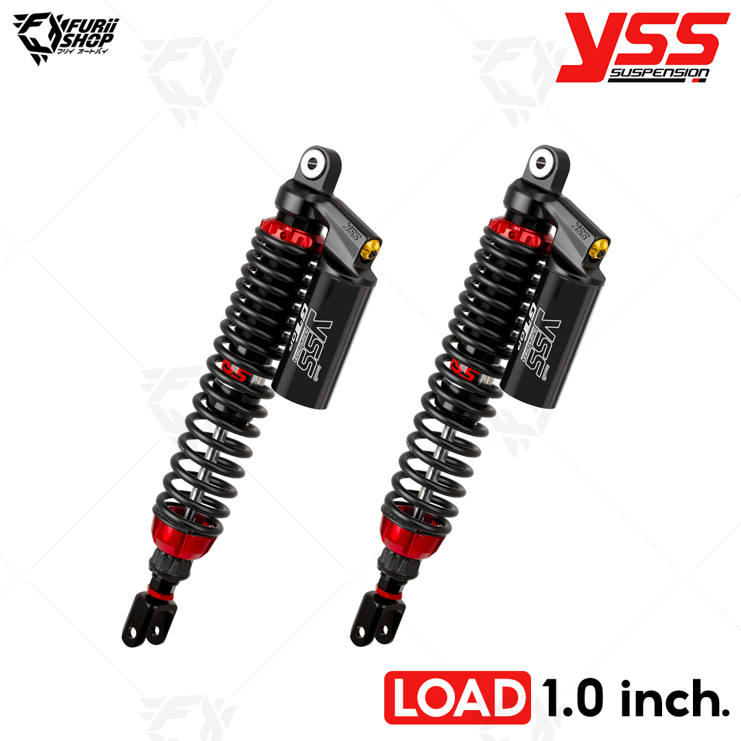 โช๊คหลังแต่ง YSS G-TOP Black Series Smooth LOAD 1 inch. (TG362-420TRCL03-888A) : for Honda ADV 350 '22>