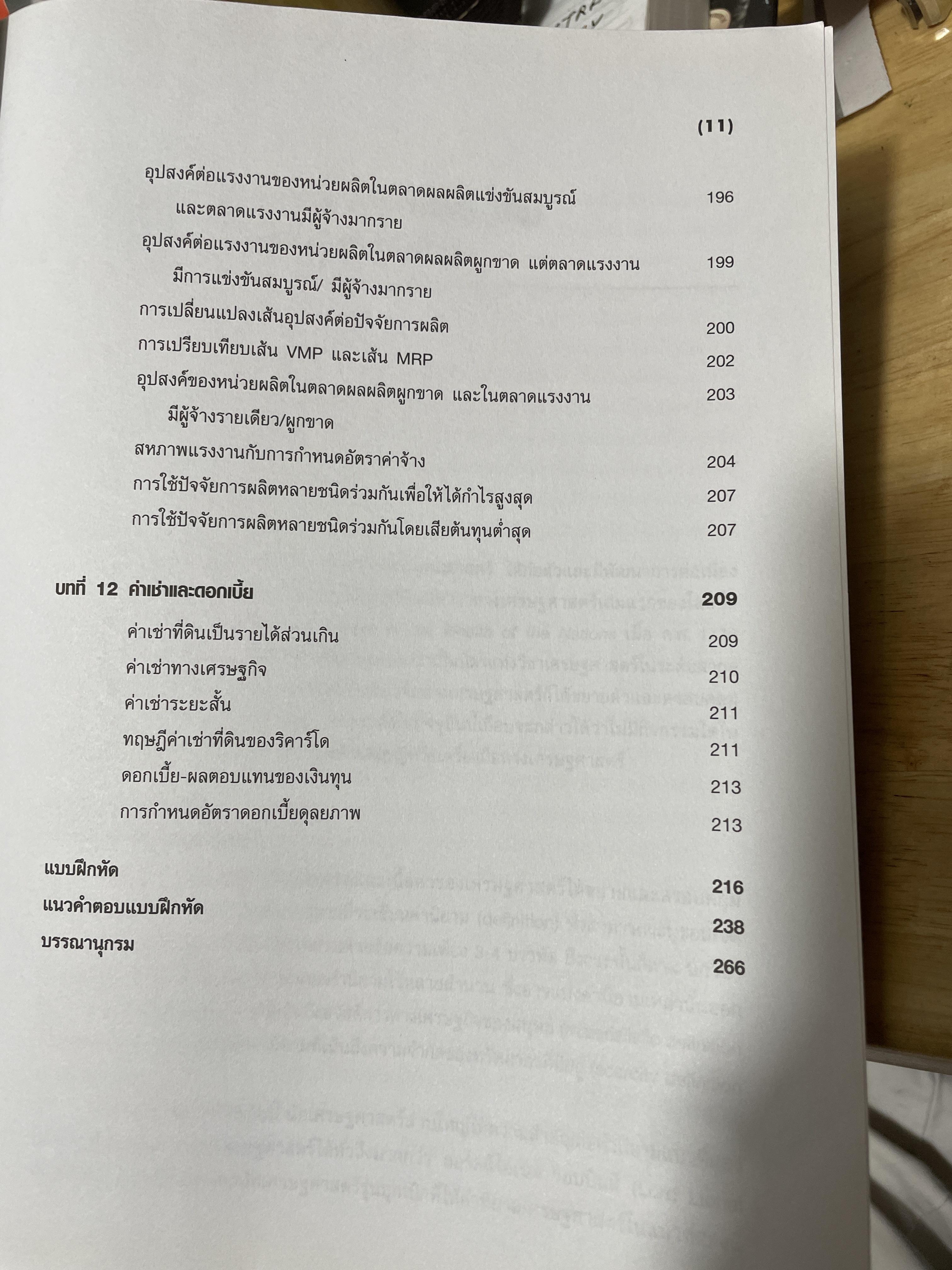 หลักเศรษฐศาสตร์จุลภาค ฉบับพิมพ์ครั้งที่ 19 ผู้เขียน วันรักษ์ มิ่งมณีนาคิน สำนักพิมพ์แห่งจุฬาลงกรณ์มหาวิทยาลัย 1,500 กรัม