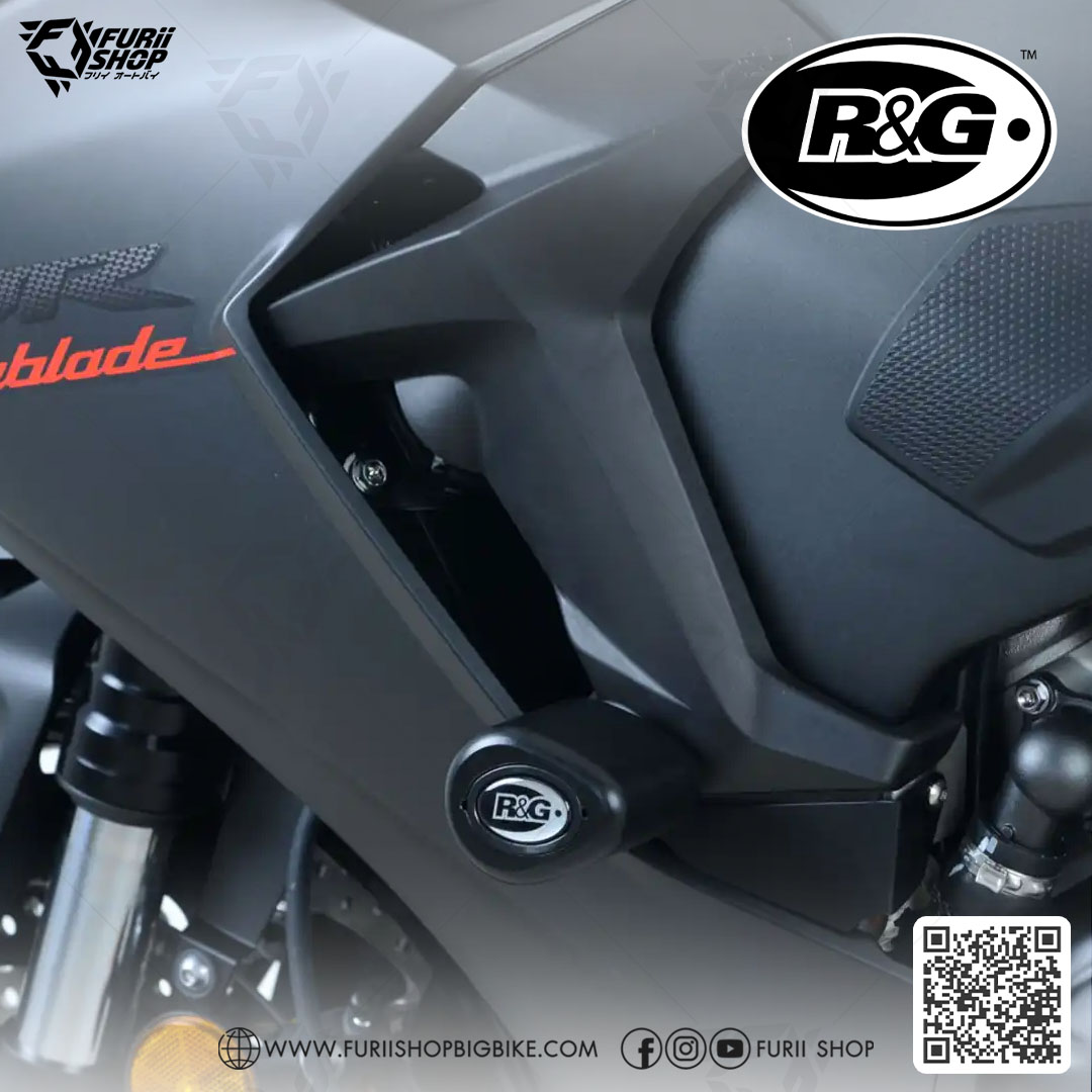 กันล้มกลาง R&G Crash Protector(Non Drill) : for Honda CBR1000RR 2017-2019 SP