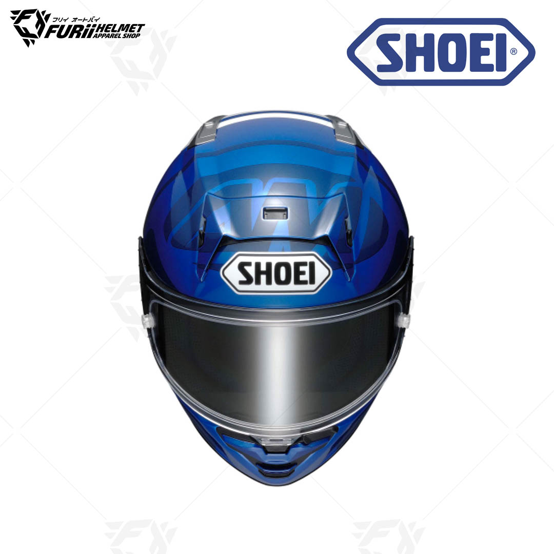หมวกกันน็อค Shoei : X-FIFTEEN A. MARQUEZ73 V2 TC-2 BLUE/WHITE