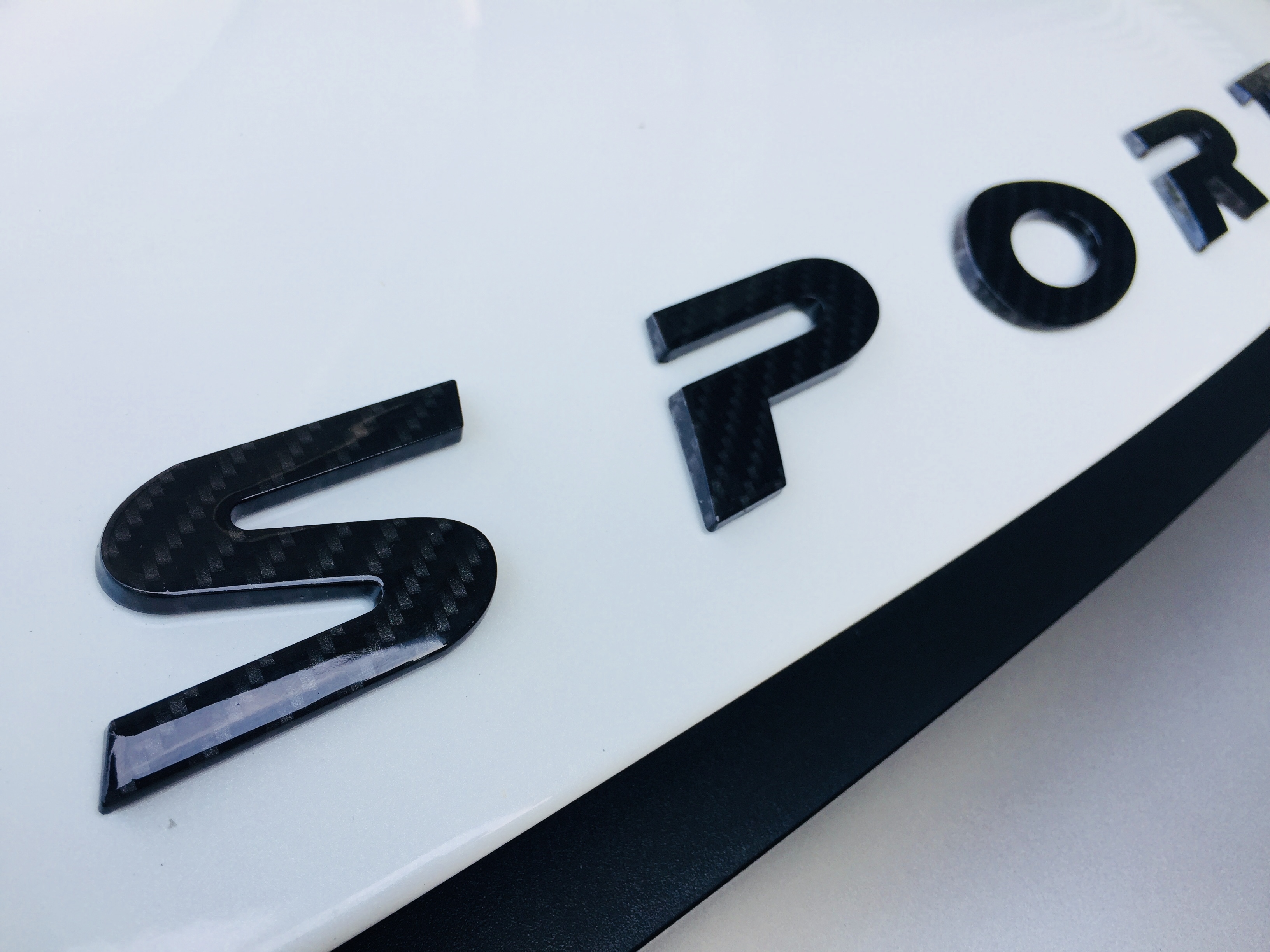 ตัวหนังสือ Pajero Sport สีเคฟลา