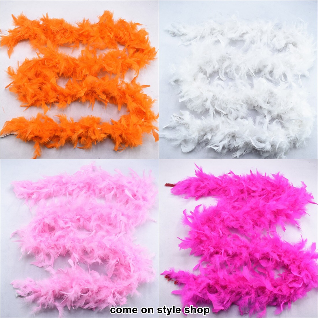 ขนนกเส้น ขนนกเฟอร์ แกสบี้ Feather Boa