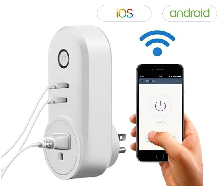 Wifi Smart Plug &USB Outlet
