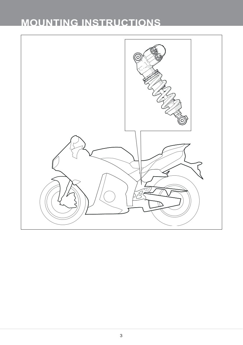 โช๊คหลัง OHLINS Sweden YA359 Yamaha YZF-R1 2009-2014