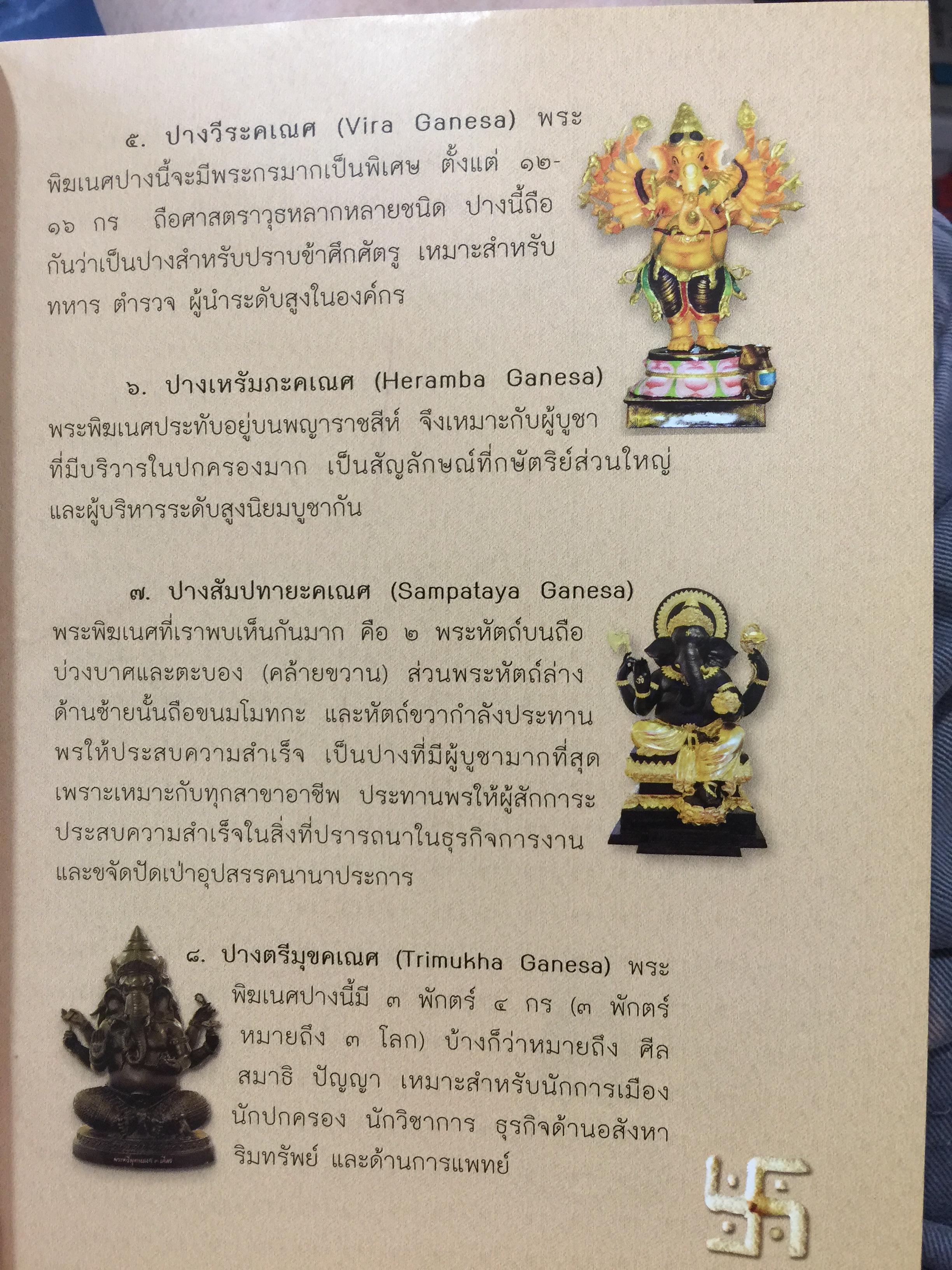 พระพิฆเนศวร. 143 สถานที่สักการะ. เป็นหนังสือคู่มือเดินทางไปสักการะพระพิฆเนศทั่วประเทศไทย ผู้เขียน อาจารย์ทศพล จังพานิชย์กุล 1,500 กรัม