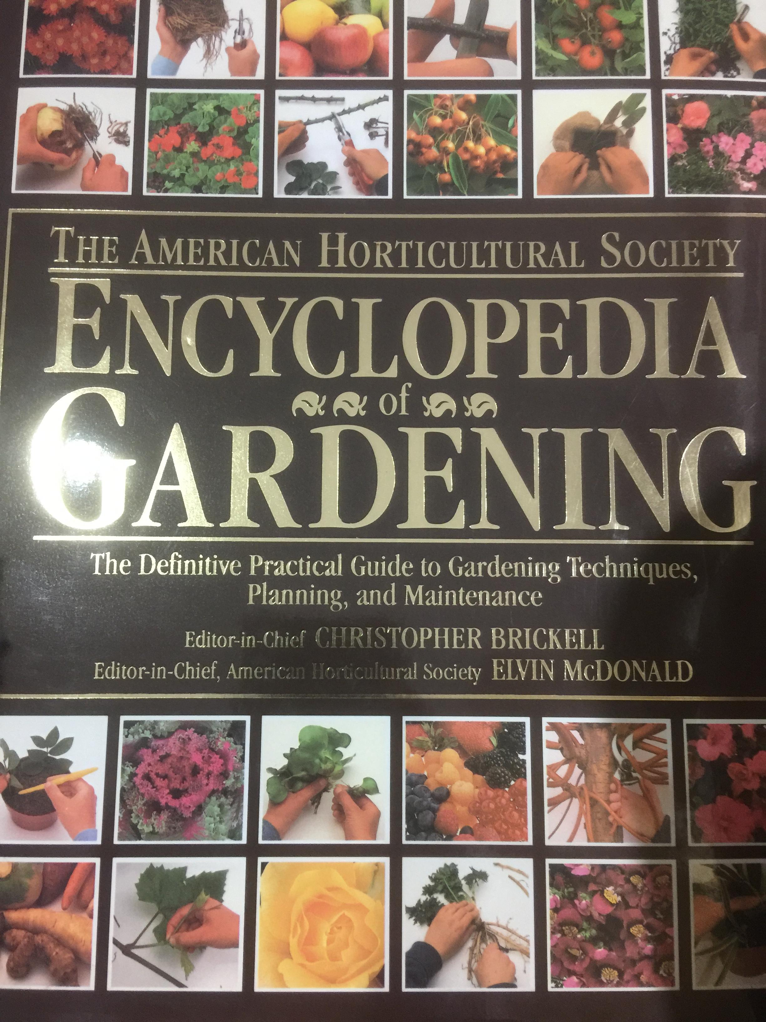 Encyclopedia of Gardening. The American Horticultural Sociaty. 0 กก.