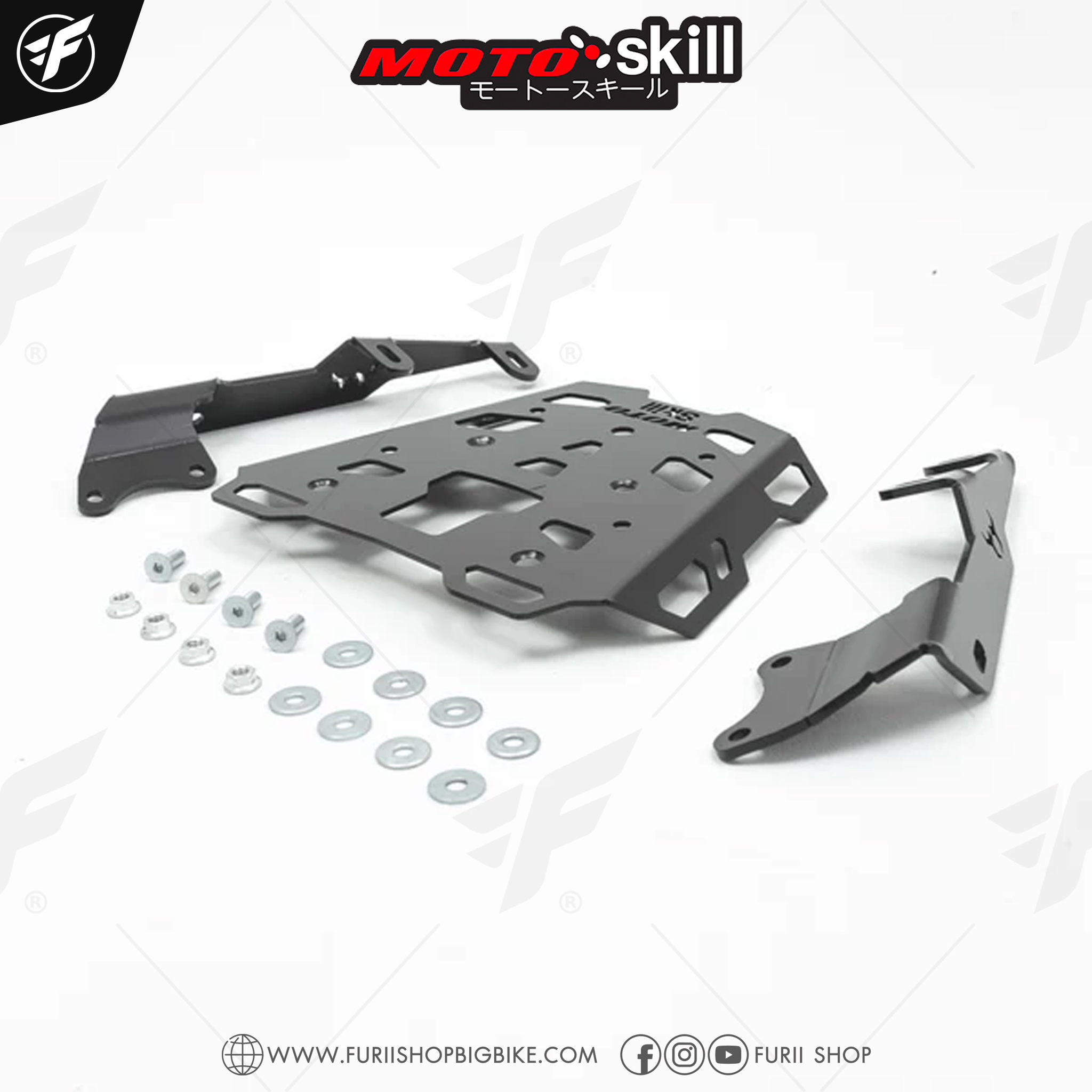 แร็คท้าย Motoskill Top rack สำหรับ CB500X ใส่ได้ทุกปี 12-22