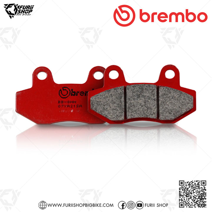 ผ้าเบรก Brembo (07YA21SA) : for KAWASAKI : KLX / ZX H2