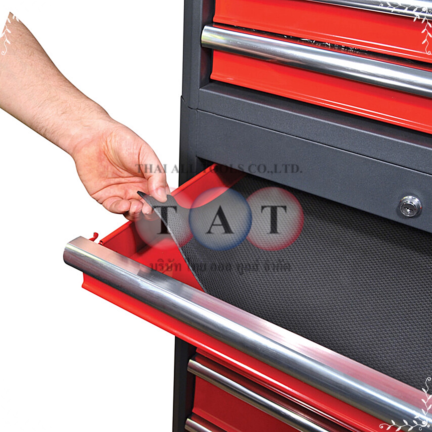 ตู้เครื่องมือช่าง RED-28" 5 DRAWER PROFESSIONAL ROLLER CABINET KENNEDY KEN5942140K