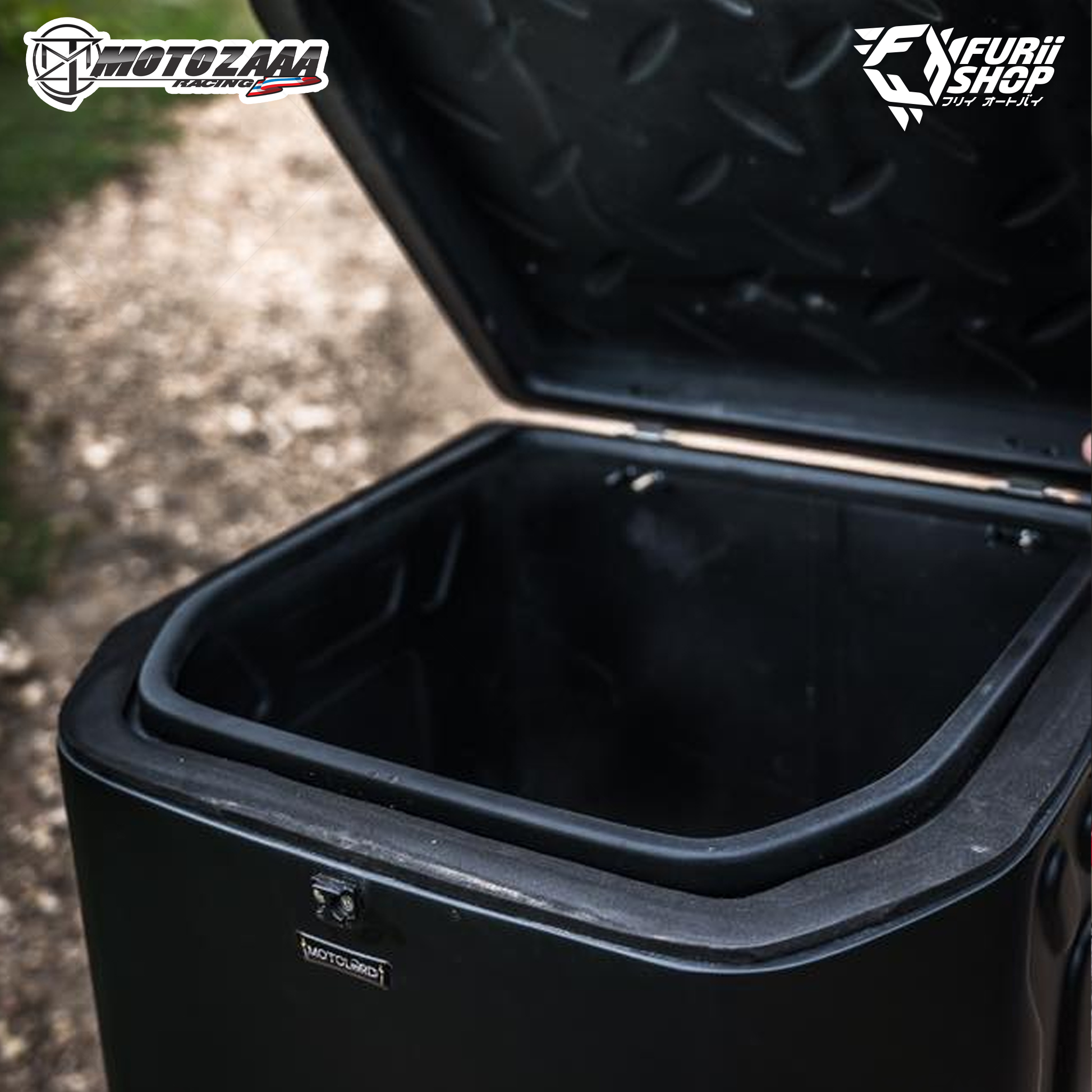 กล่องท้ายใหญ่ V.1 MotoLordd MOTOZAAA : For Honda CT125 By Furii Shop