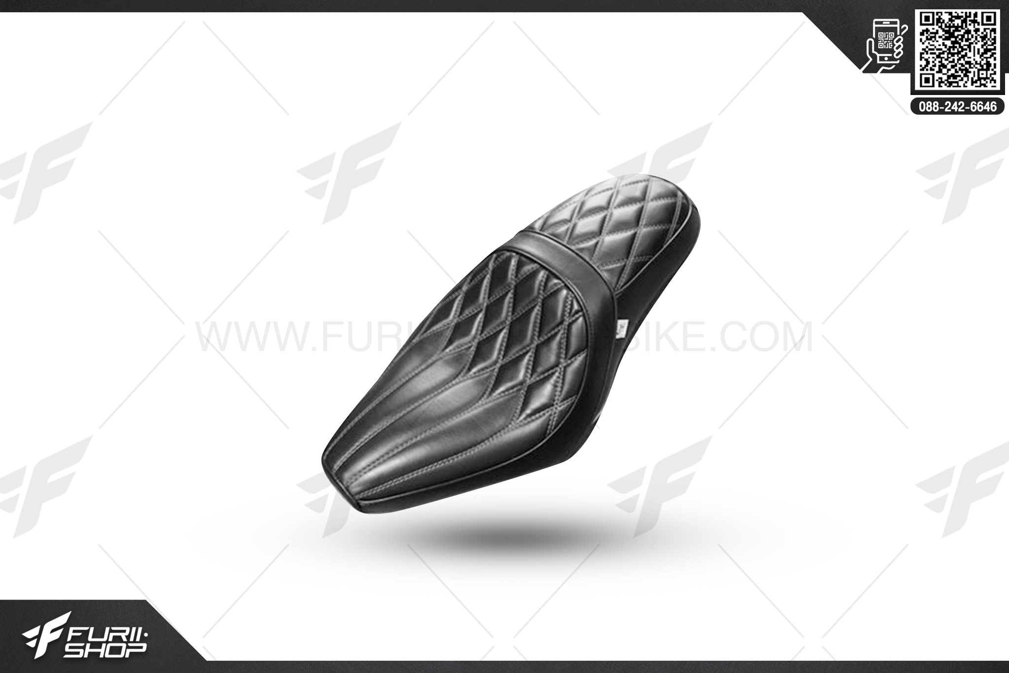 เบาะยาว MotoLordD V.1 ลาย2 Rebel300-500