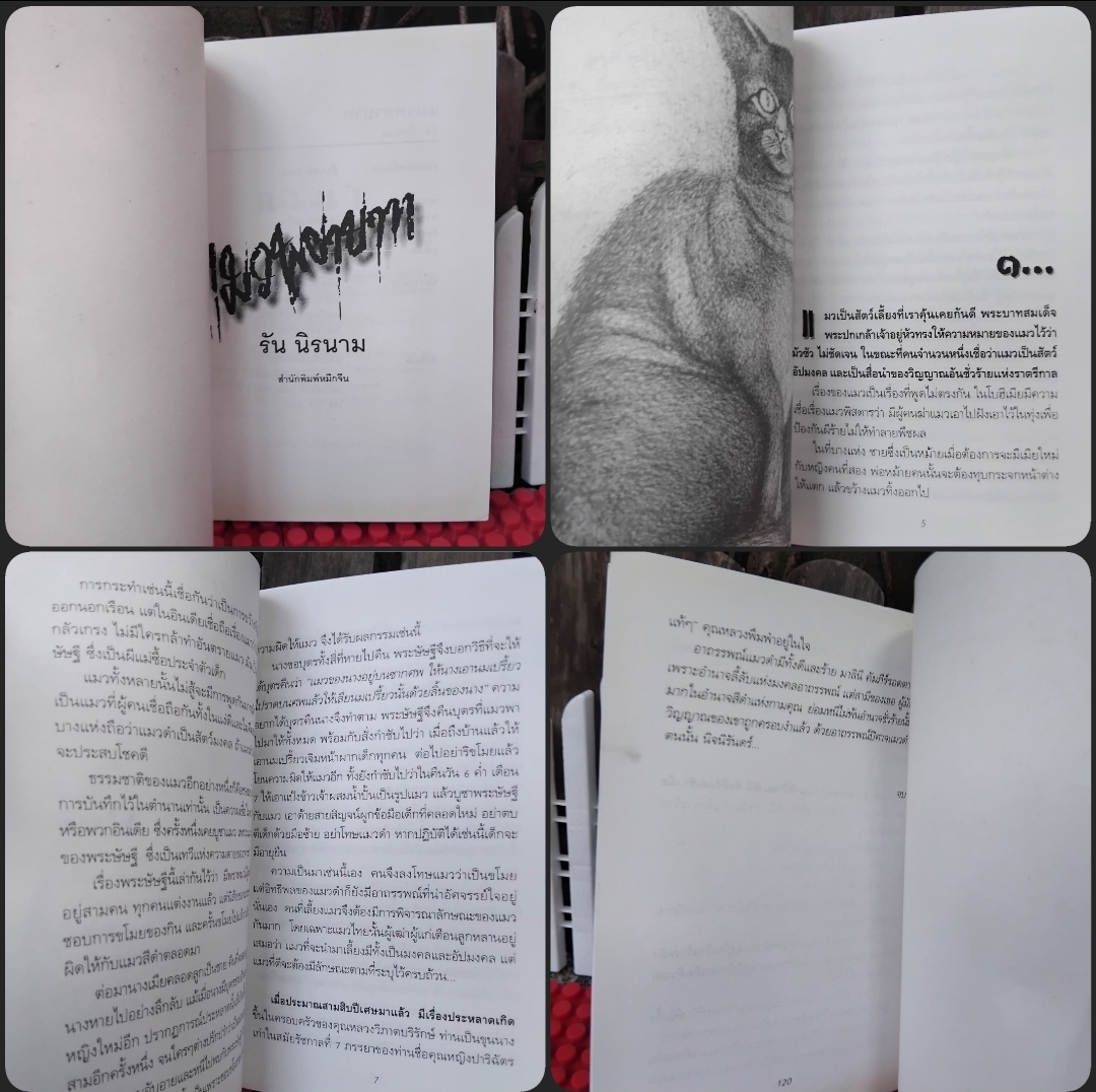 โลกสนธยา - จ๊ะเอ๋ผีญี่ปุ่น - แมวพยาบาท รวมเรื่องสั้นขวัญผวา จาก สนพ.หมึกจีน มือ1 ทุกเล่ม