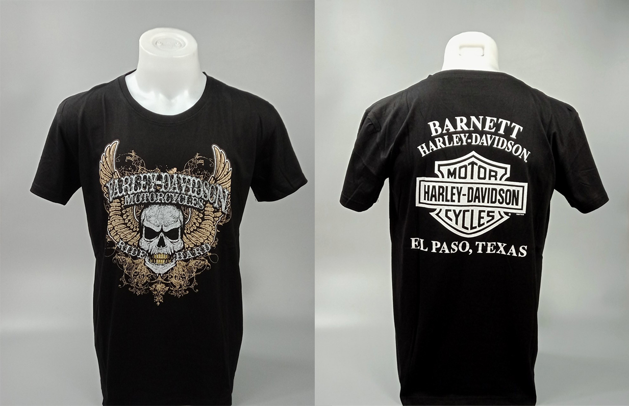 เสื้อแขนสั้น H-D #052 M,L,XL,XXL