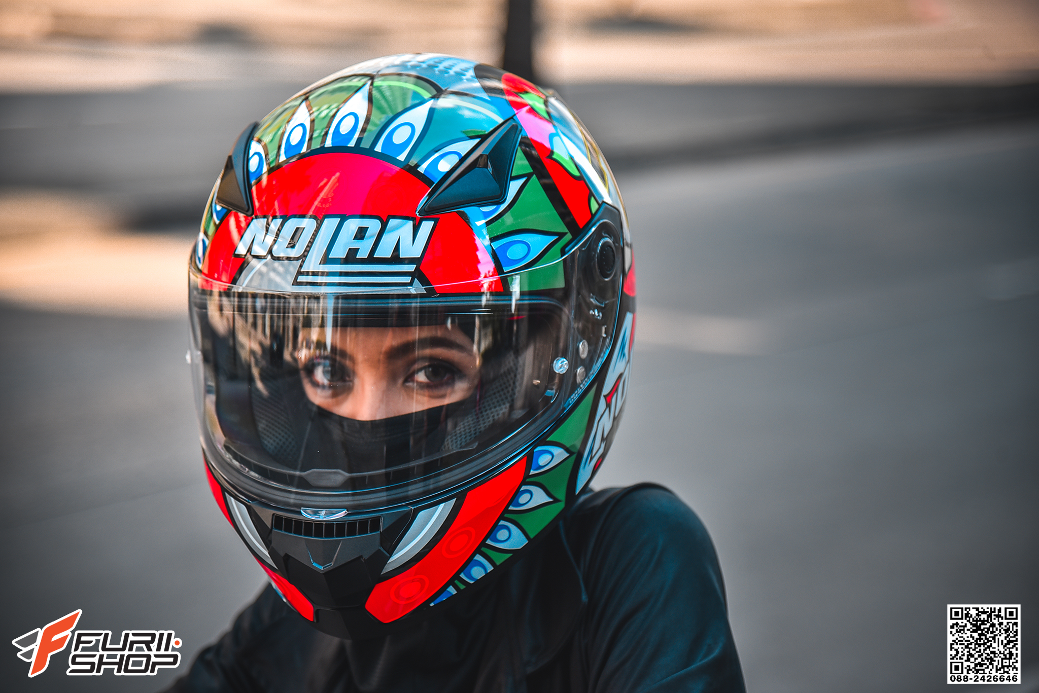 หมวกกันน็อค NOLAN C.Davies Italy