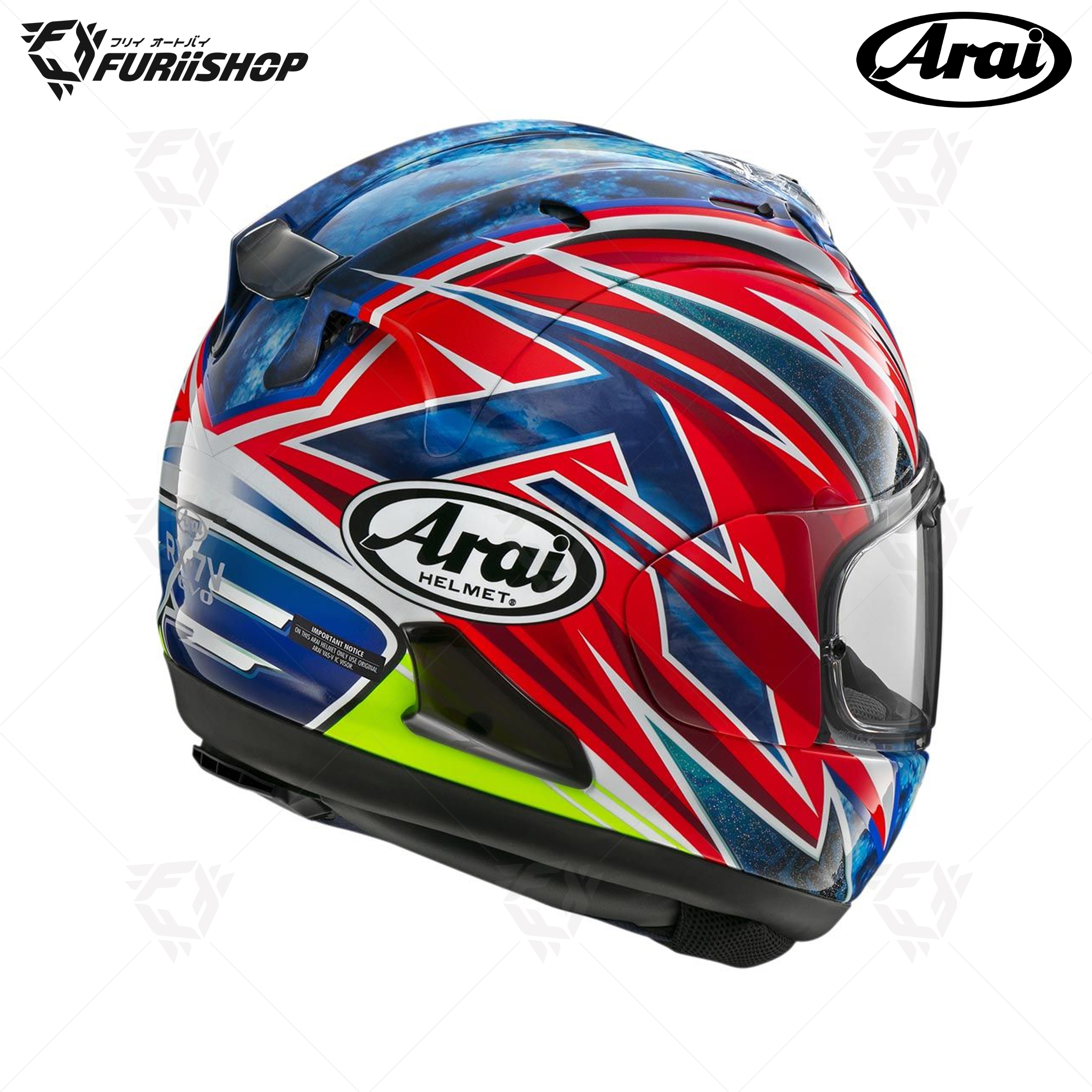 หมวกกันน็อคเต็มใบ Arai :RX-7V EVO Ogura