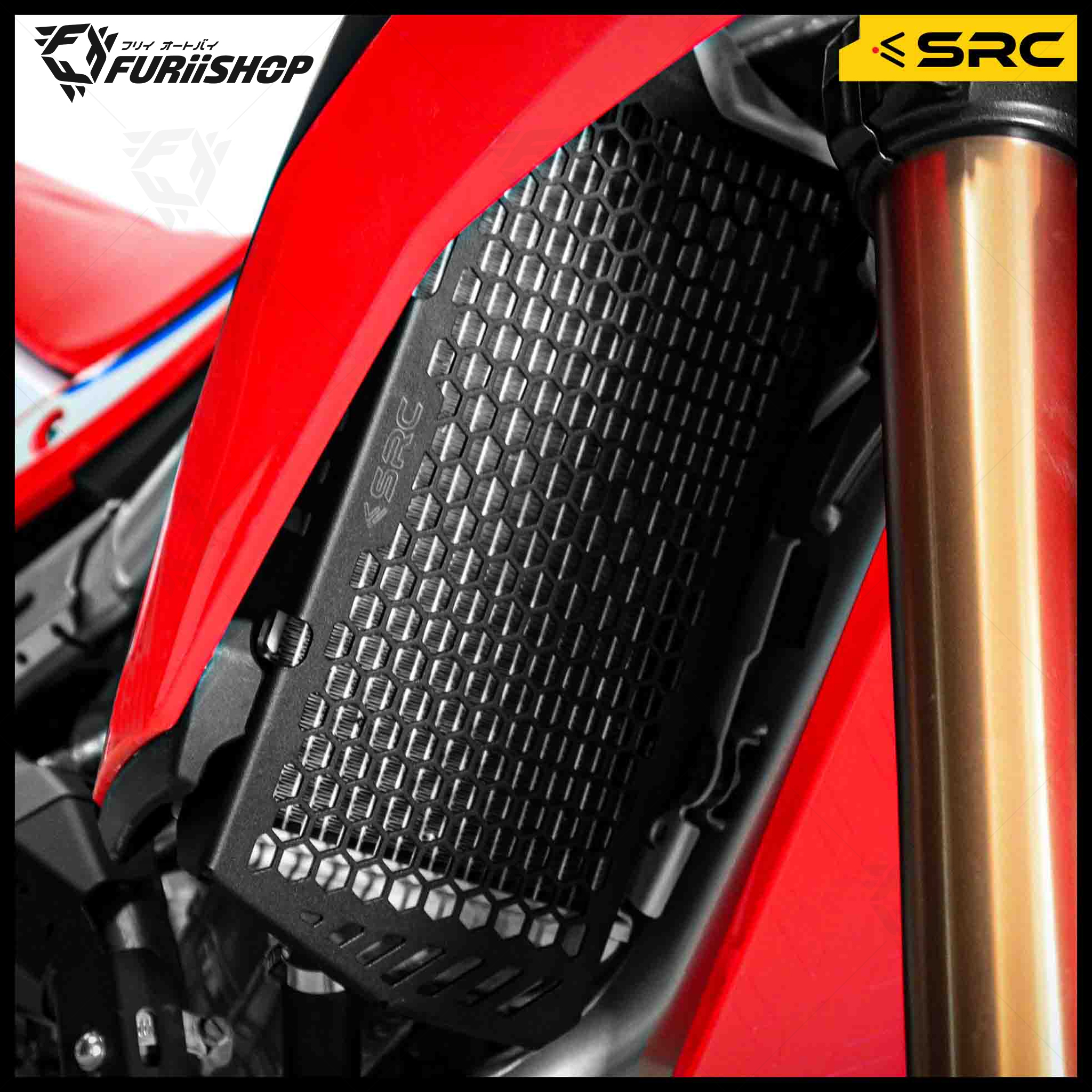 RADIATOR GUARD : FOR HONDA CRF 300 L / 300 RALLY