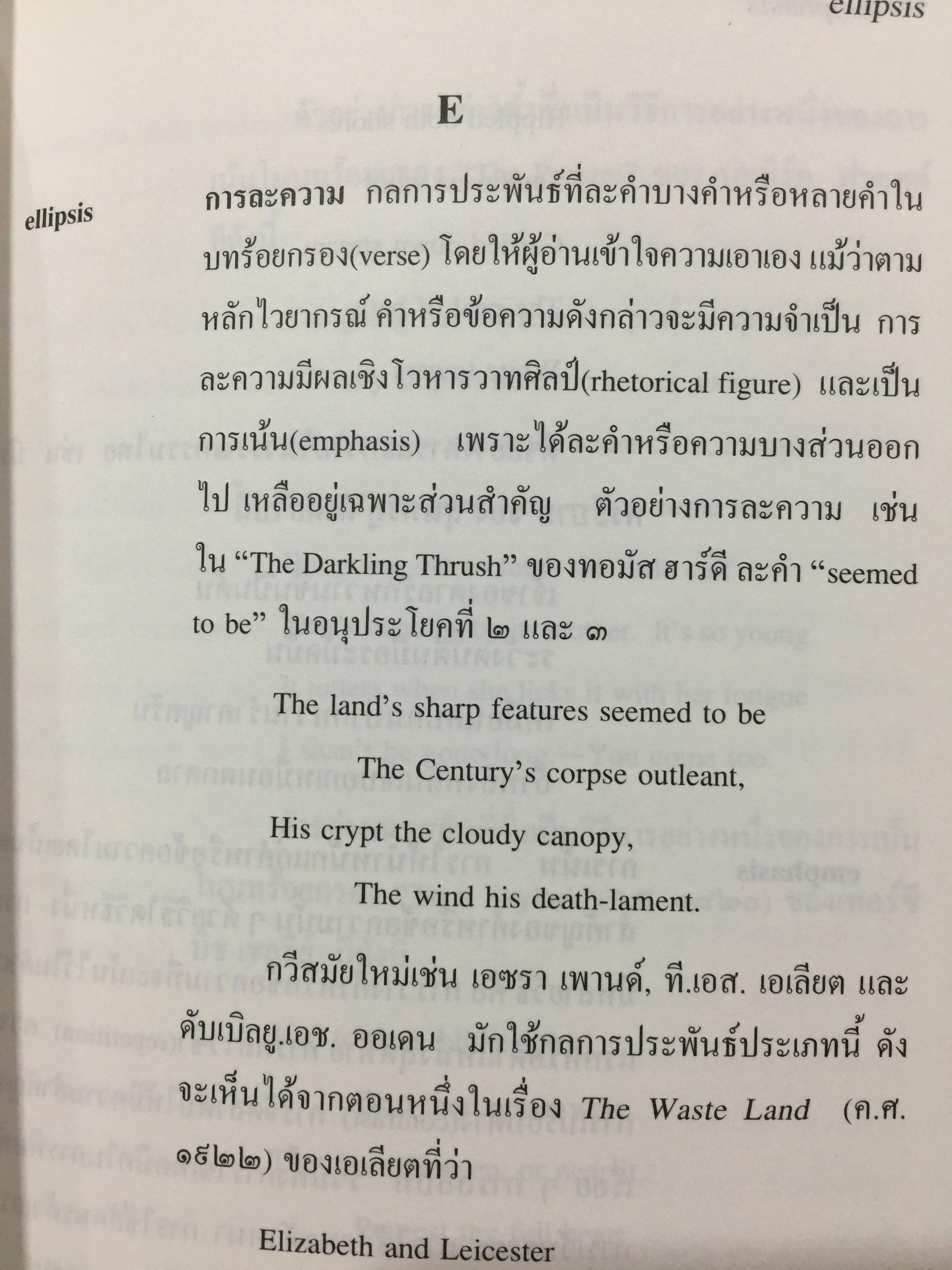 พจนานุกรมศัพท์วรรณกรรม ภาพพจน์ โวหาร และกลการประพันธ์ อังกฤษ-ไทย ฉบับราชบัณฑิตสถาน 0 กก.
