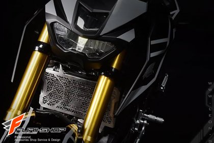 การ์ดหม้อน้ำ LEON FOR YAMAHA M-SLAZ รุ่น ORIGINALE